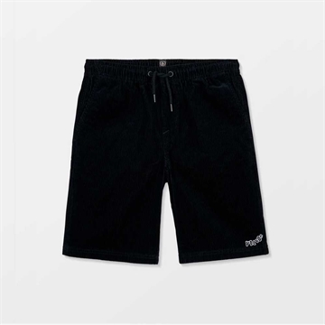 Volcom Junior Shorts Outer Spaced Cord Black